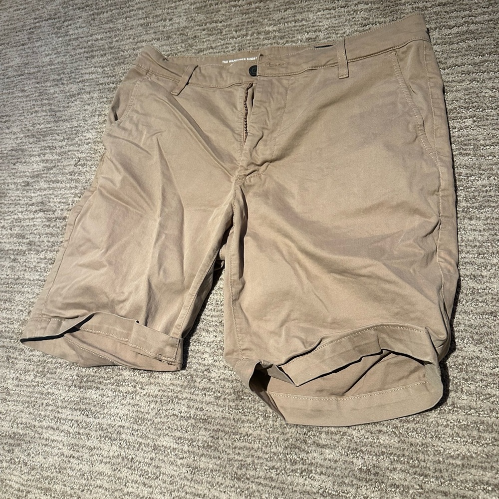 AG Adriano Goldschmied Beige Shorts